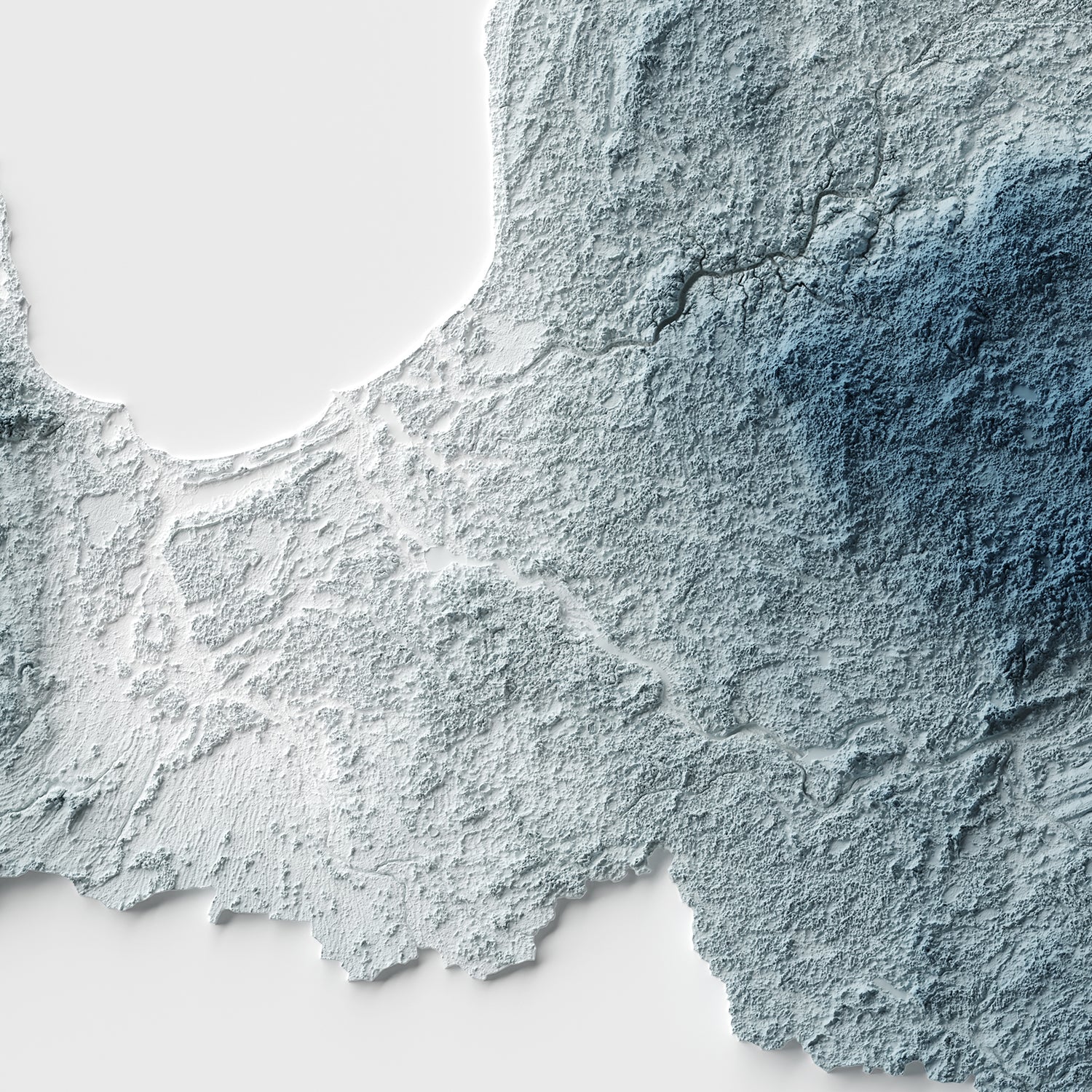 Latvia - Minimalist Map