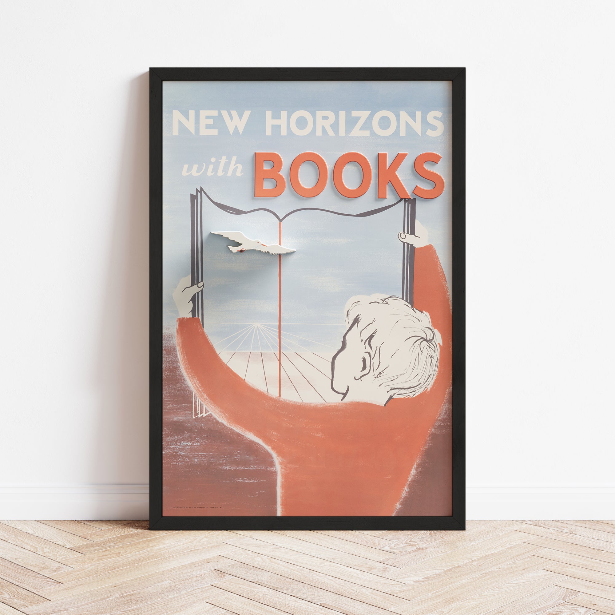 New Horizons (1951) - Retro Art Print