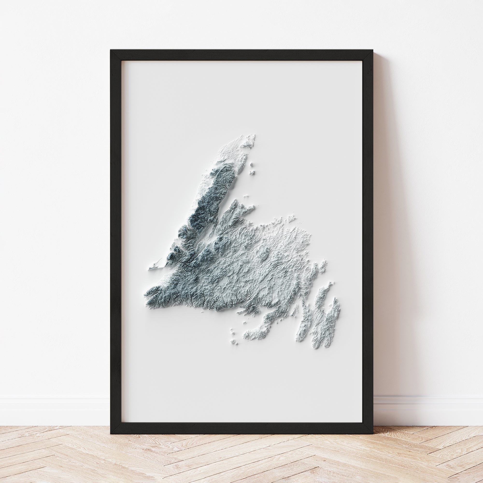 Newfoundland - Minimalist Map