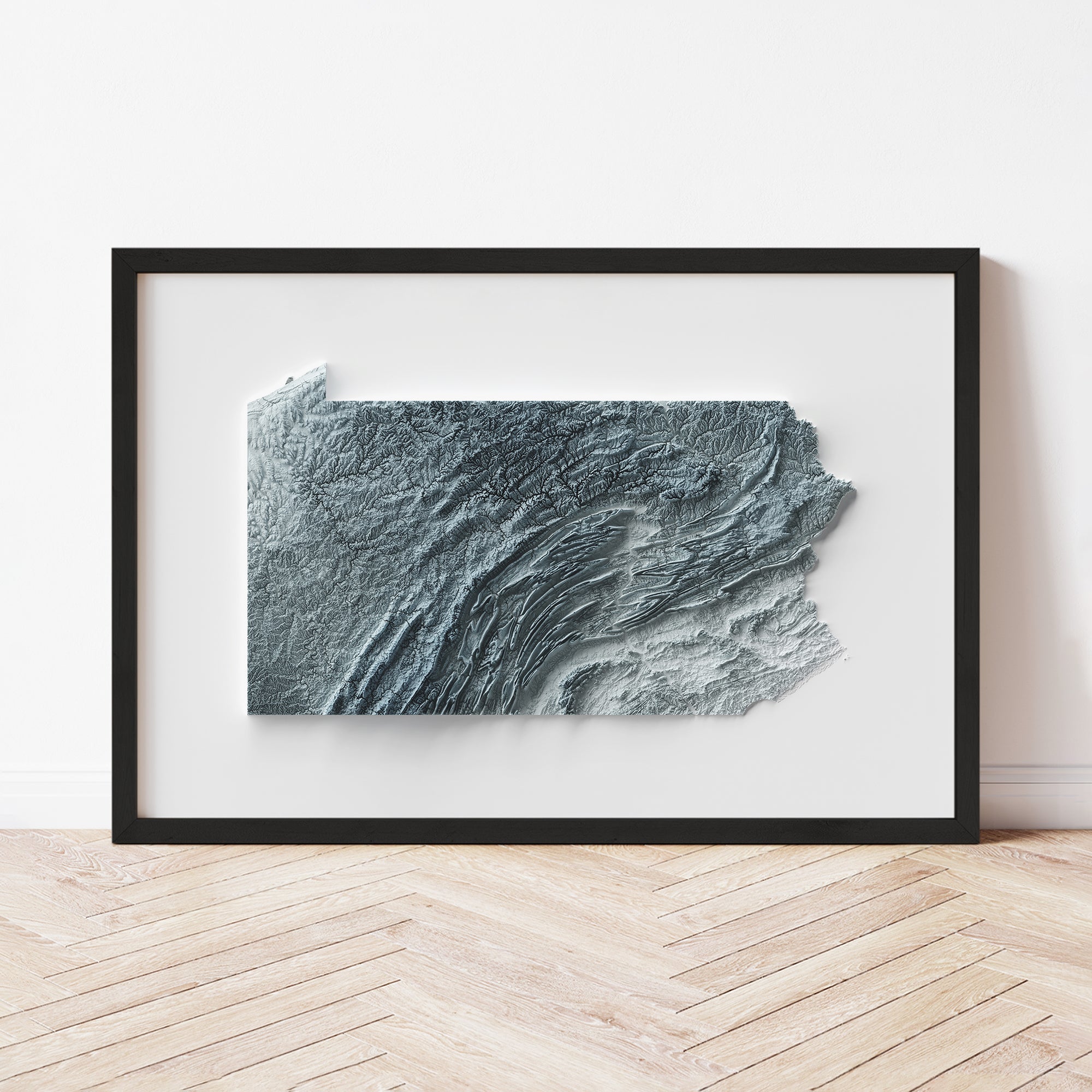Pennsylvania - Minimalist Map