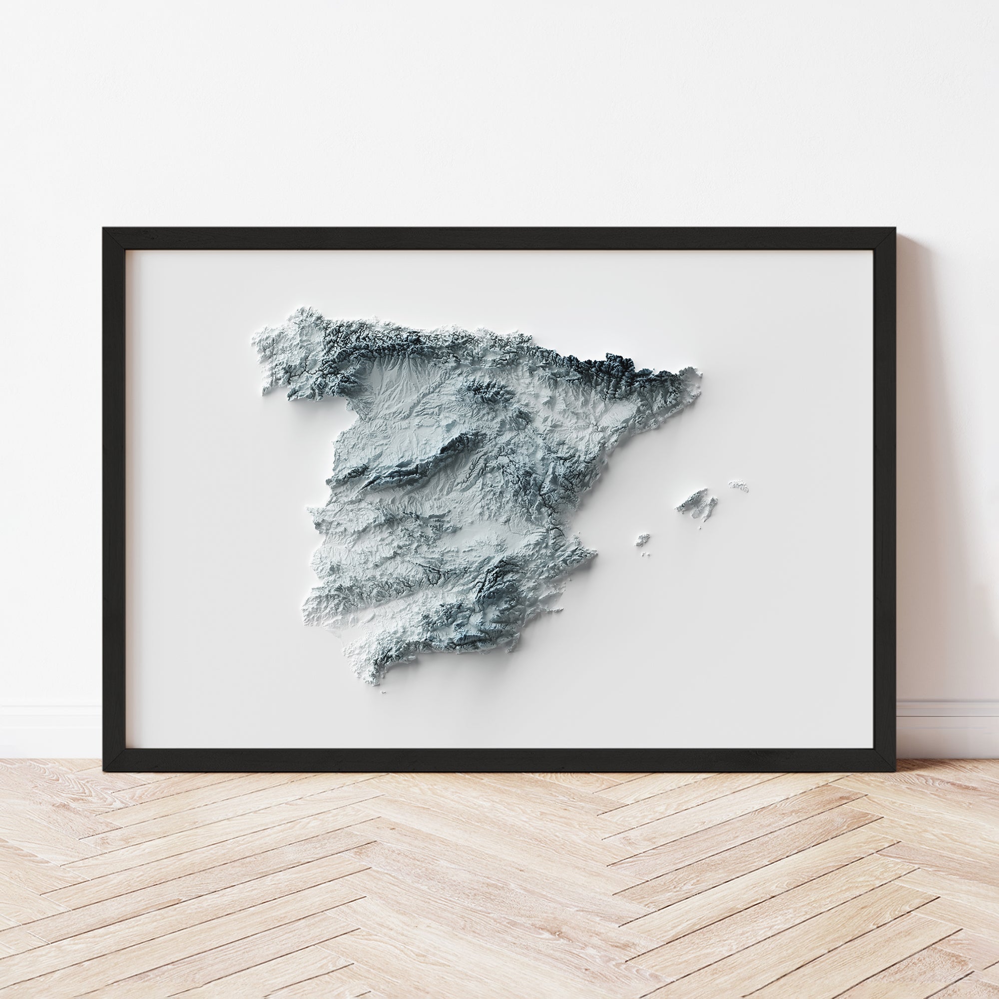 Spain - Minimalist Map