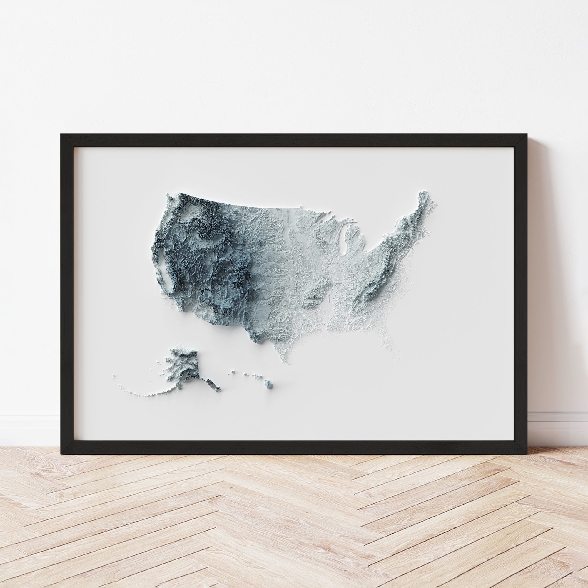 United States - Minimalist Map