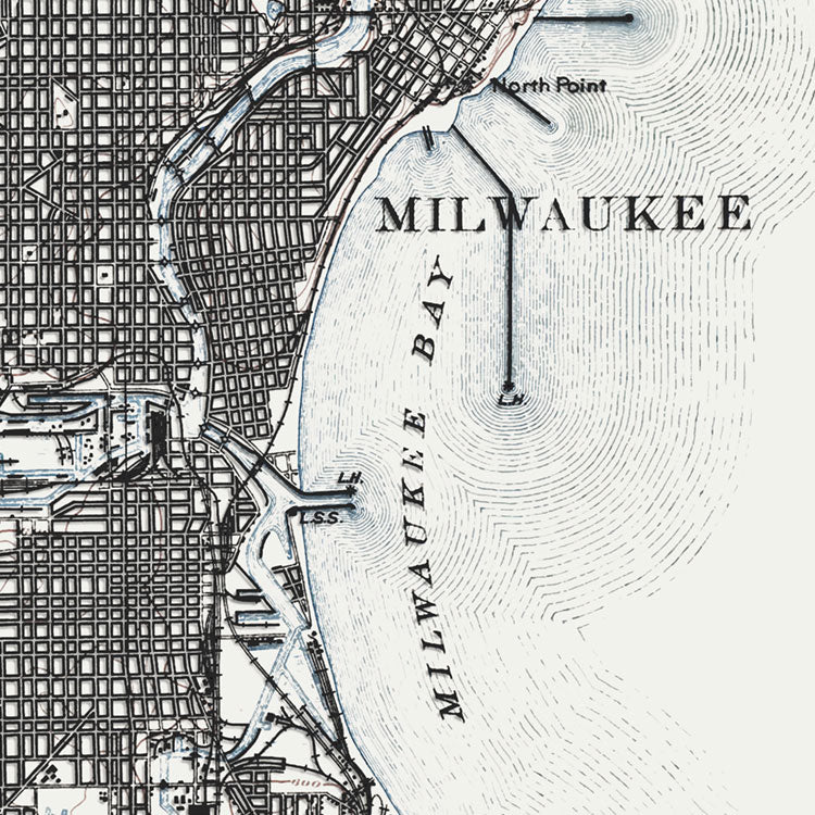 Milwaukee, WI - 1906 Topographic Map